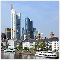 haeuser, frankfurt, main