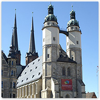 kirche, halle