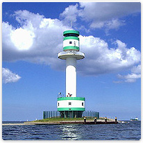 Leuchtturm in der Kieler Förde leuchtturm, kiel