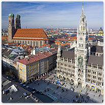 rathaus, kirche, muenchen