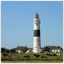 sylt, leuchtturm, nordsee, kampen